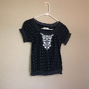 Abercrombie kids blouse floral